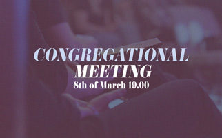 Congregational meeting 8th of march