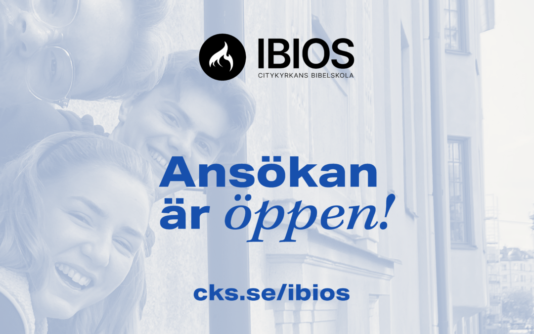 Ansökan till IBIOS 24/25 är öppen!